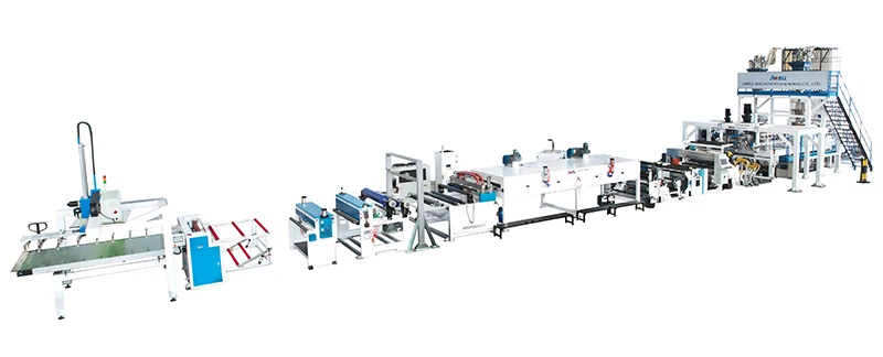PET GAG Sheet Extrusion Machine 01 PET GAG Sheet Extrusion Machine 01
